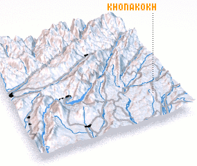 3d view of Khonakokh