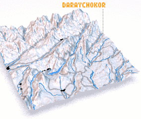 3d view of Daray-Chokor