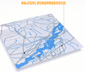 3d view of Hāji Gul Muhammad Kosh