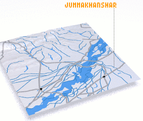 3d view of Jumma Khān Shar