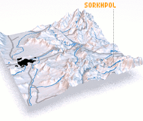 3d view of Sorkh Pol