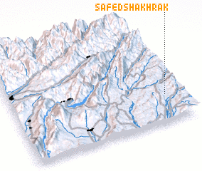 3d view of Safedshakhrak