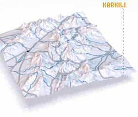 3d view of Kār Kili