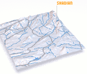 3d view of Shādiān