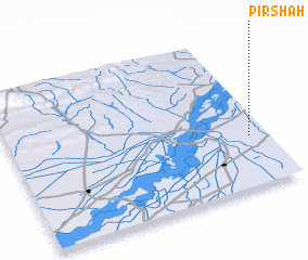 3d view of Pīr Shāh