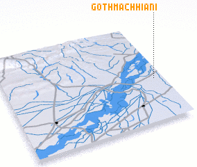 3d view of Goth Machhiani