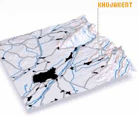 3d view of Khŭjakent