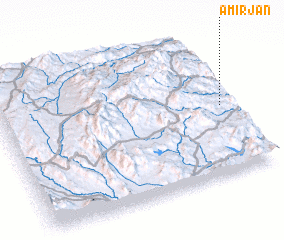 3d view of Amīr Jān