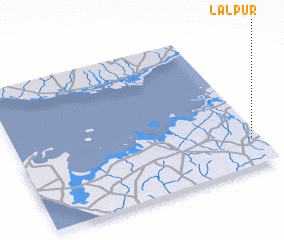 3d view of Lālpur