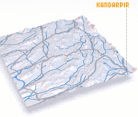 3d view of Kandar Pīr