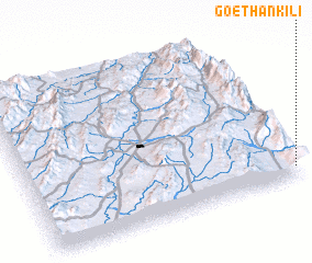 3d view of Goethān Kili