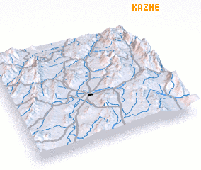 3d view of Kazhe