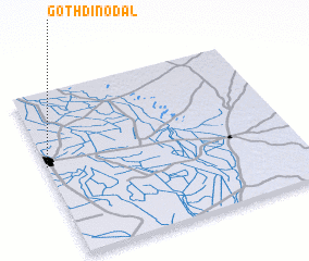 3d view of Goth Dino Dal