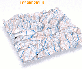 3d view of Les Andrieux