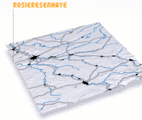 3d view of Rosières-en-Haye