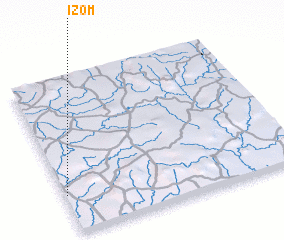 3d view of Izom