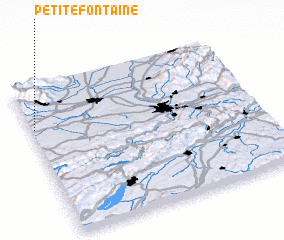 3d view of Petite-Fontaine