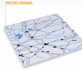 3d view of Musselkanaal