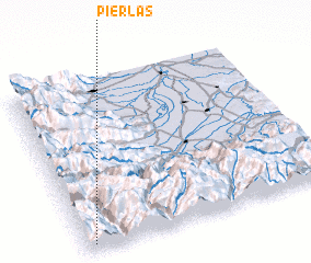 3d view of Pierlas