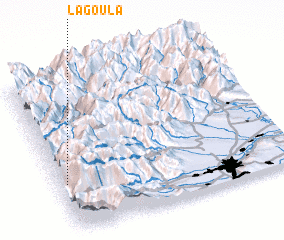 3d view of La Goula