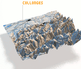 3d view of Collonges