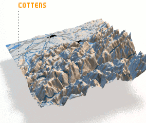 3d view of Cottens