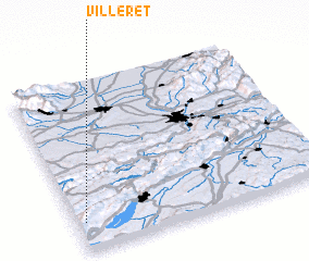 3d view of Villeret