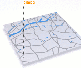 3d view of Akora