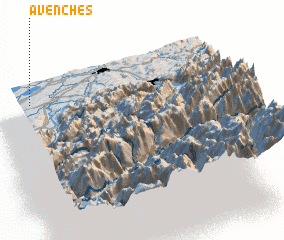 3d view of Avenches