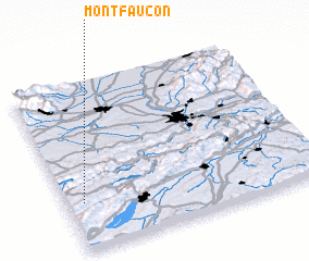 3d view of Montfaucon