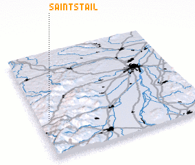 3d view of Saint-Stail