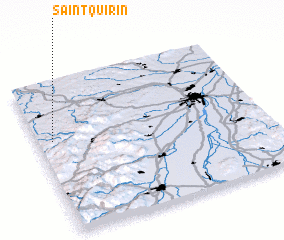 3d view of Saint-Quirin