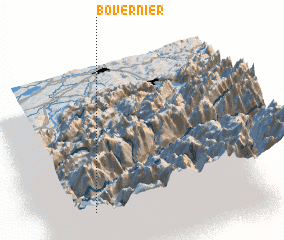 3d view of Bovernier