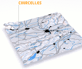 3d view of Courcelles