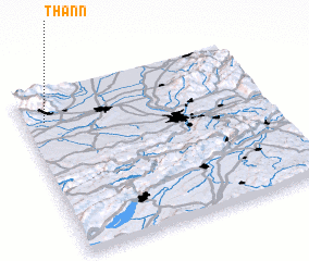 3d view of Thann