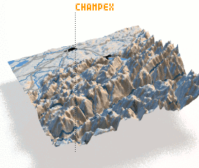 3d view of Champex