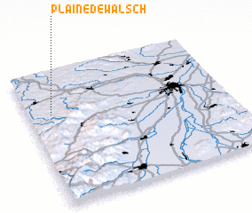 3d view of Plaine-de-Walsch