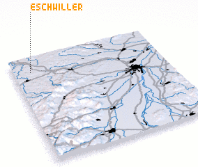 3d view of Eschwiller