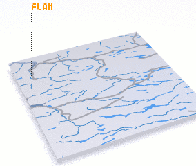 3d view of Flåm