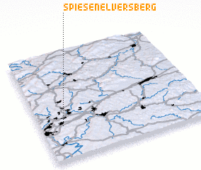 3d view of Spiesen-Elversberg