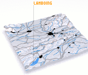 3d view of Lamboing