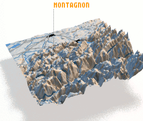 3d view of Montagnon