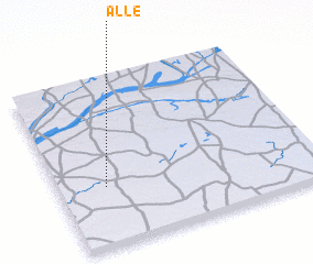 3d view of Allé