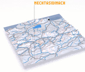 3d view of Mechta Sidi Mâch