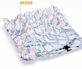 3d view of Arvier