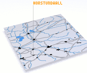 3d view of Horst und Wall