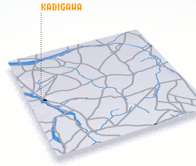 3d view of Kadigawa