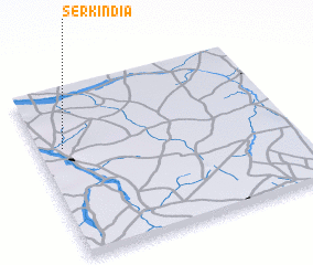 3d view of Sèrkin Dia