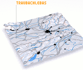 3d view of Traubach-le-Bas