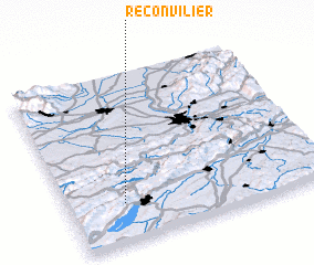 3d view of Reconvilier